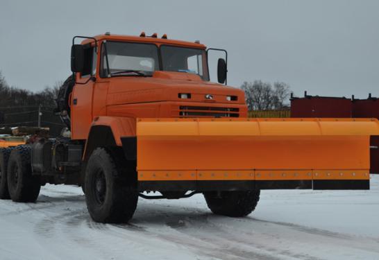 Pług do śniegu do ciężarówek