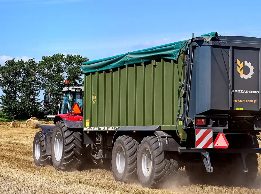 Przyczepy do zielonki