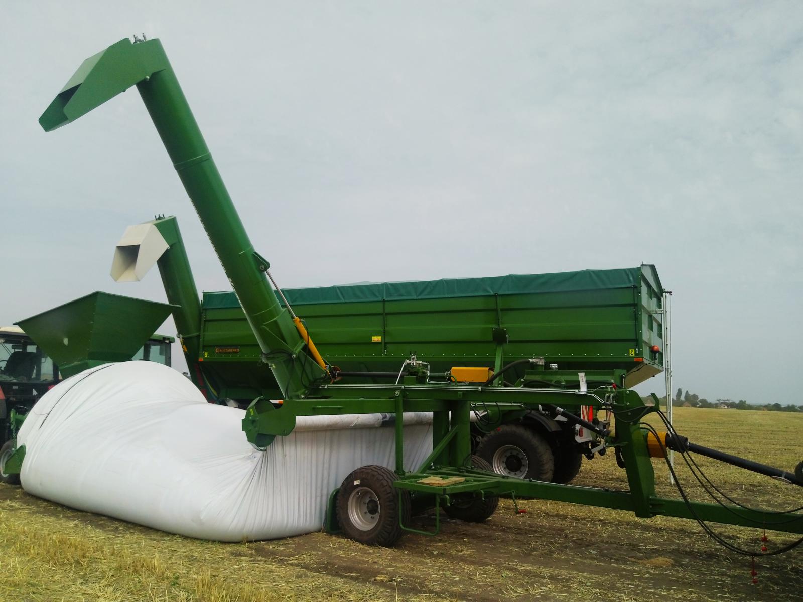 maszyna do rozładunku ziarna