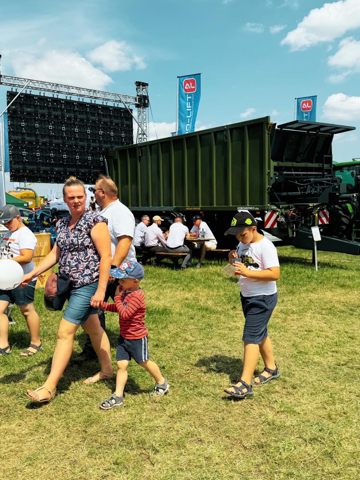 Przyczepa Kobzarenko na wystawie